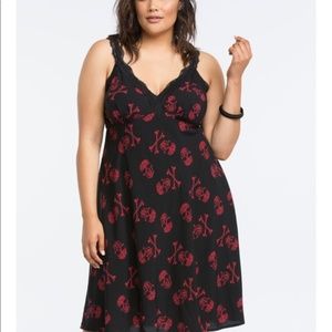 NWT Tripp skull dress from Torrid size 2
